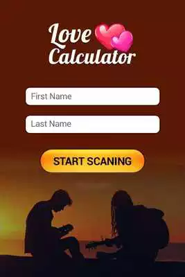 Play Love Calculator Scanner Prank