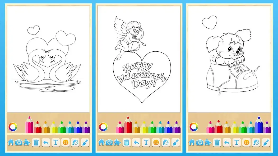 Play Love Coloring : Coloring Games  and enjoy Love Coloring : Coloring Games with UptoPlay