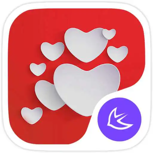 Free play online LOVE FOREVER theme for APUS APK