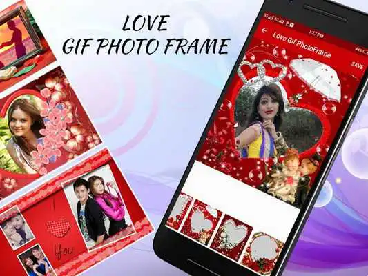 Play Love Gif Photo Frame  GIF Maker 2018