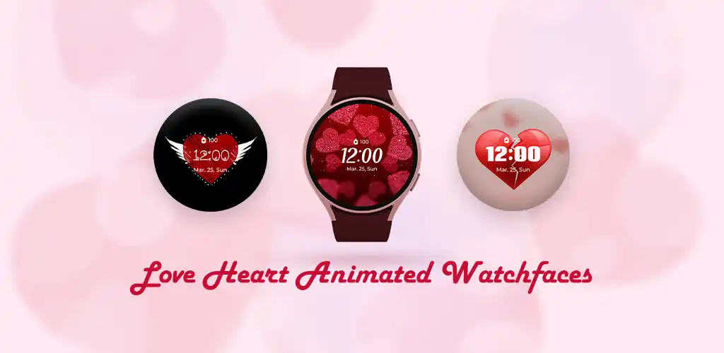 Play Love Heart Animated Watchfaces as an online game Love Heart Animated Watchfaces with UptoPlay