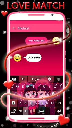 Play Love Keyboard Theme  and enjoy Love Keyboard Theme with UptoPlay