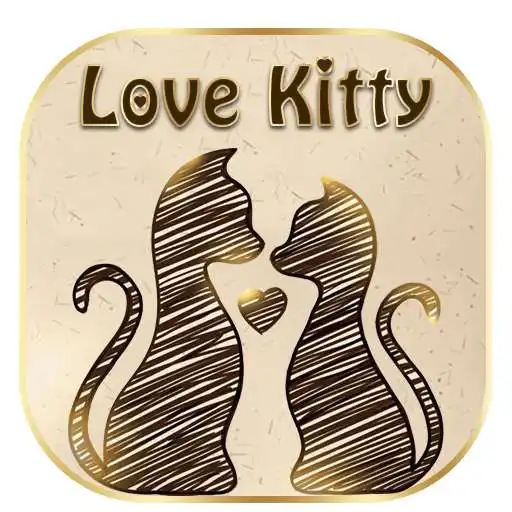 Free play online Love Kitty Keyboard theme APK