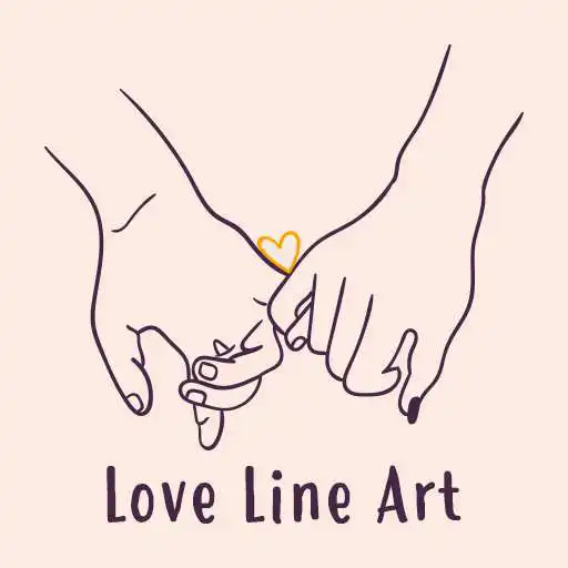 Play Love Line Art Theme +HOME APK