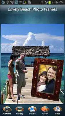 Play Lovely Beach Photo Frames