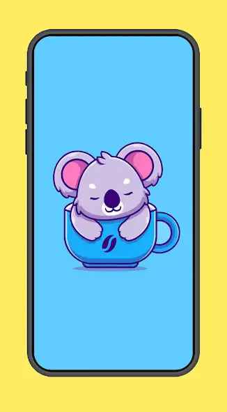 Play Lovely Blue Koala Wallpaper  and enjoy Lovely Blue Koala Wallpaper with UptoPlay