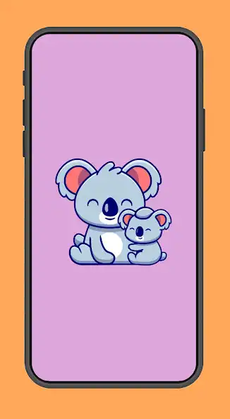 Play Lovely Blue Koala Wallpaper as an online game Lovely Blue Koala Wallpaper with UptoPlay