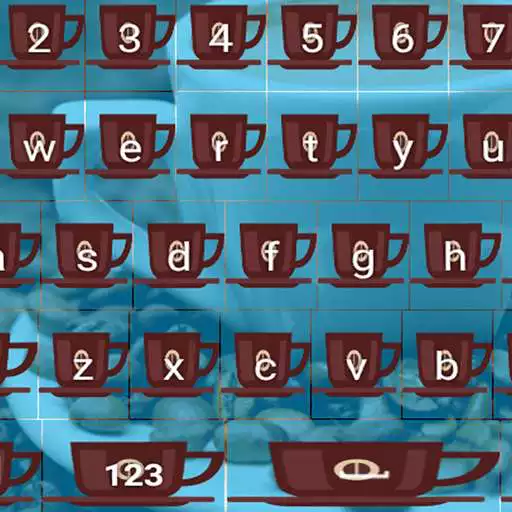 Free play online Lovely Coffee Keyboards  APK