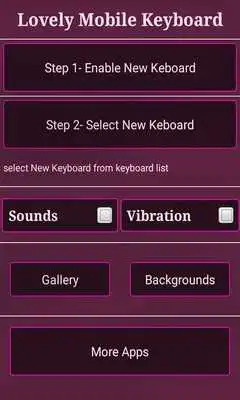 Play Lovely Mobile Keyboard