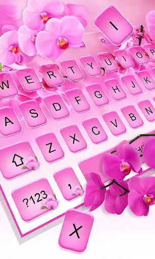 Play Lovely Pink Orchid Flowers Keyboard  and enjoy Lovely Pink Orchid Flowers Keyboard with UptoPlay