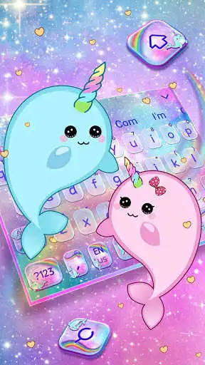 Play Lovely Unicorn Whale Keyboard