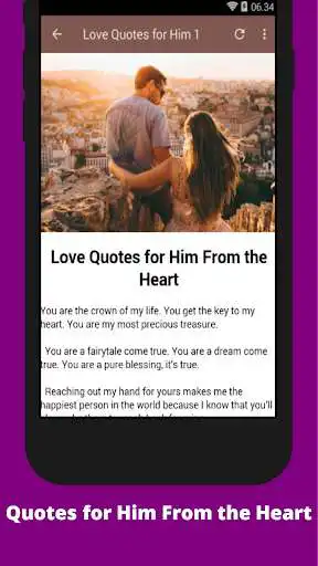 Play Love Quotes for Him From the Heart as an online game Love Quotes for Him From the Heart with UptoPlay