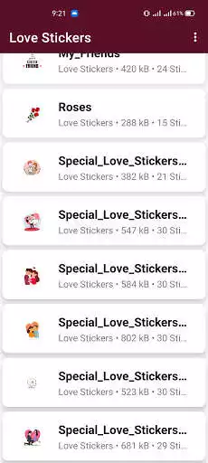 Play Love Romantic Stickers For Whatsapp - WAStickerApp as an online game Love Romantic Stickers For Whatsapp - WAStickerApp with UptoPlay