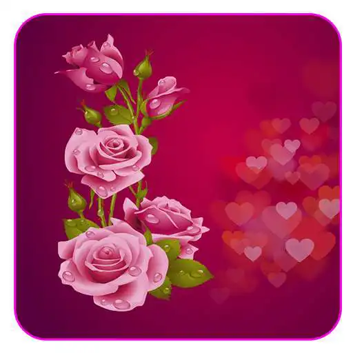 Free play online Love Rose Live Wallpaper  APK