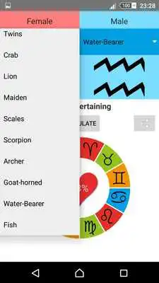 Play Love Test by Zodiac Sign