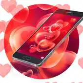 Free play online love theme sweety red heart APK