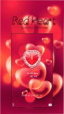 Play love theme sweety red heart