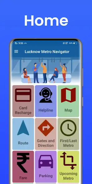 Play Lucknow Metro Navigator  and enjoy Lucknow Metro Navigator with UptoPlay