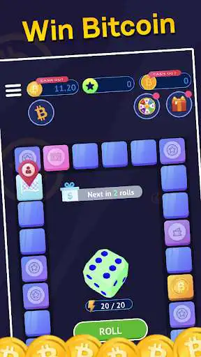 Play Lucky Bitcoin - Earn Bitcoin  and enjoy Lucky Bitcoin - Earn Bitcoin with UptoPlay