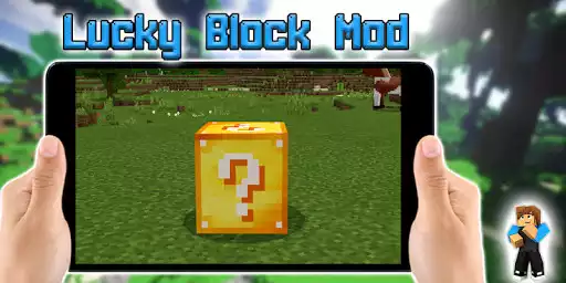Play Lucky Block Mod for Minecraft PE  and enjoy Lucky Block Mod for Minecraft PE with UptoPlay