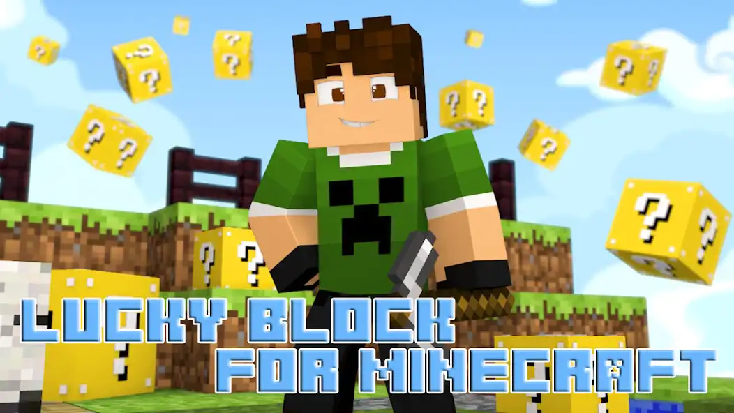 Play Lucky Block Mod Minecraft PE  and enjoy Lucky Block Mod Minecraft PE with UptoPlay