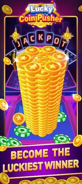 Play Lucky Coin Pusher -3D  and enjoy Lucky Coin Pusher -3D with UptoPlay