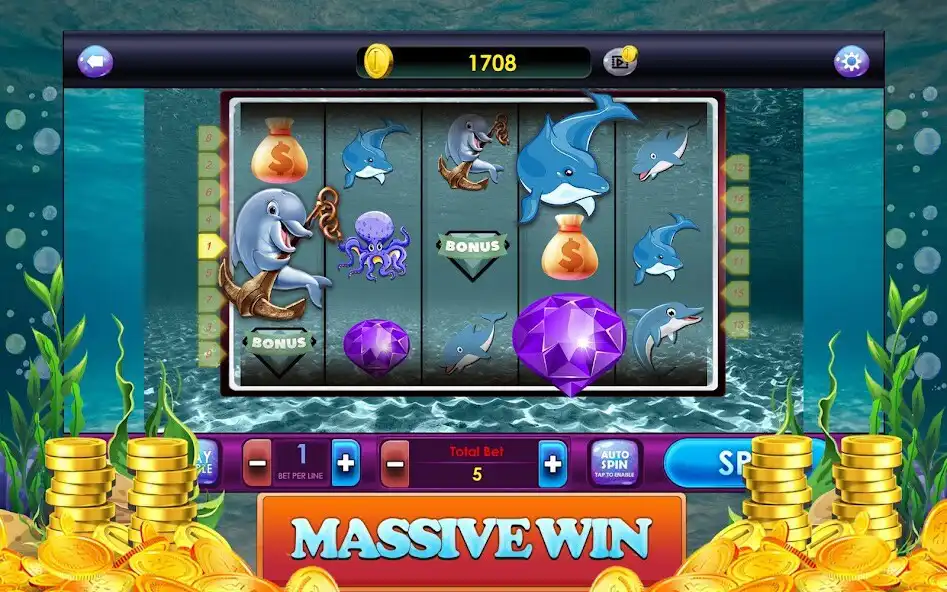 Play Lucky dolphin spin casino as an online game Lucky dolphin spin casino with UptoPlay