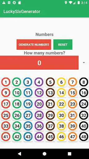 Play Lucky Six Generator  and enjoy Lucky Six Generator with UptoPlay