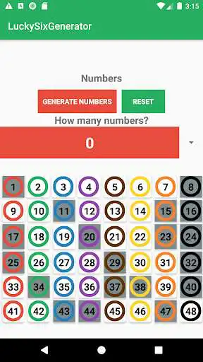 Play Lucky Six Generator as an online game Lucky Six Generator with UptoPlay