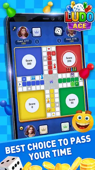 Play Ludo ACE-classic board game as an online game Ludo ACE-classic board game with UptoPlay