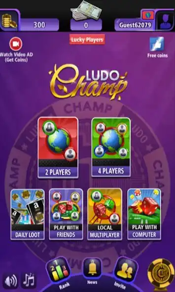 Play Ludo Champ Super Star Champion  and enjoy Ludo Champ Super Star Champion with UptoPlay