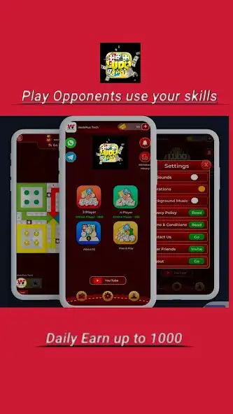 Play Ludo easy  and enjoy Ludo easy with UptoPlay