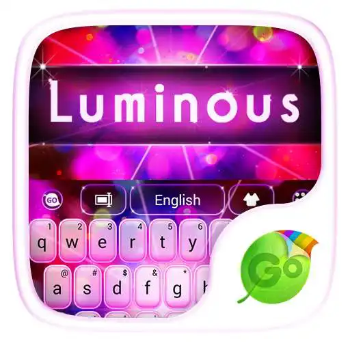 Free play online Luminous GO Keyboard Theme APK