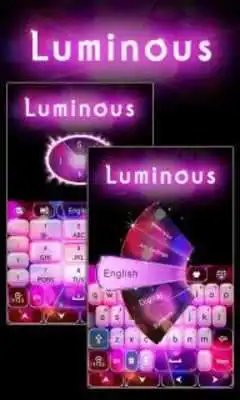 Play Luminous GO Keyboard Theme