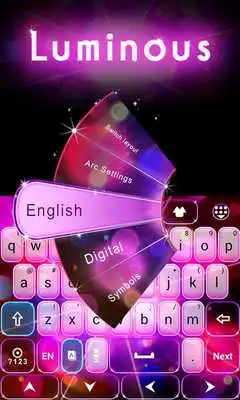 Play Luminous GO Keyboard Theme