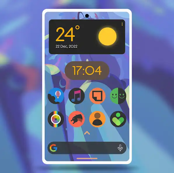 Play Lumos Dark - Round Icon Pack as an online game Lumos Dark - Round Icon Pack with UptoPlay