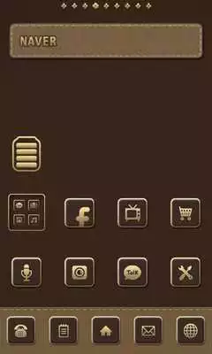 Play Luxury dodol launcher theme