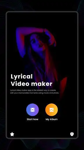 Play Lyrical Video Maker as an online game Lyrical Video Maker with UptoPlay