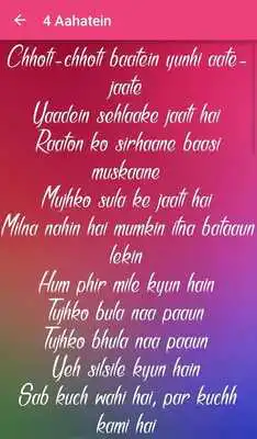 Play Lyrics of Ek Main Aur Ekk Tu