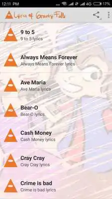 Play Lyrics of Gravity Falls