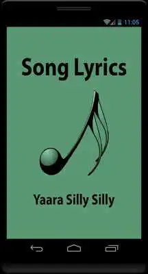 Play Lyrics of Yaara Silly Silly