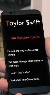 Play Lyrics Taylor Swift