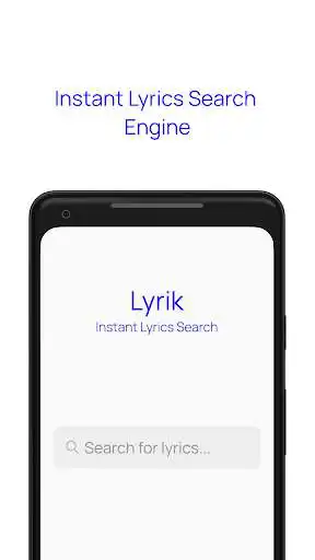 Play Lyrik - Instant lyrics search  and enjoy Lyrik - Instant lyrics search with UptoPlay