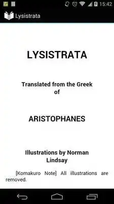 Play Lysistrata