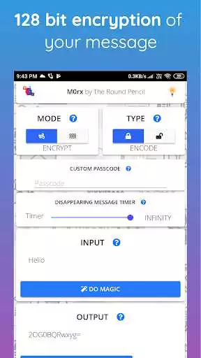 Play M0rx - Encrypted Disappearing Msgs, Images & Files  and enjoy M0rx - Encrypted Disappearing Msgs, Images & Files with UptoPlay