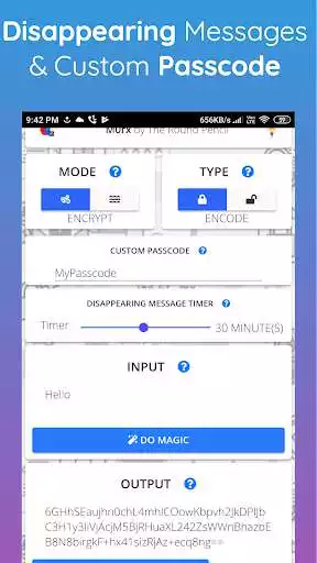 Play M0rx - Encrypted Disappearing Msgs, Images & Files as an online game M0rx - Encrypted Disappearing Msgs, Images & Files with UptoPlay