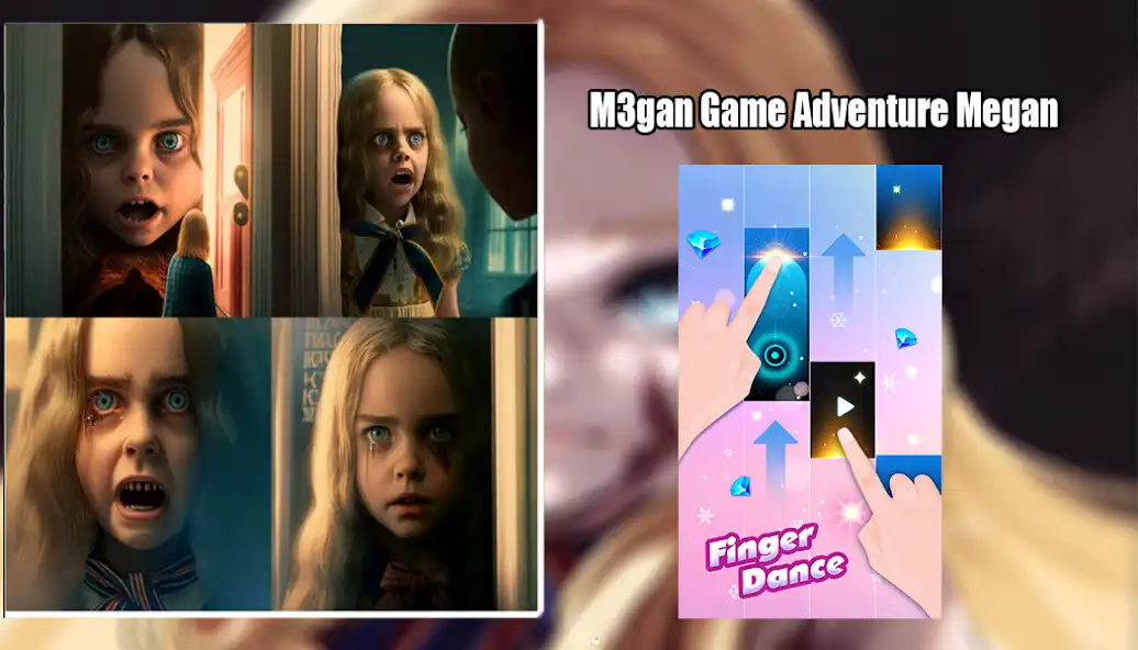 Play M3gan Piano Adventure Megan  and enjoy M3gan Piano Adventure Megan with UptoPlay