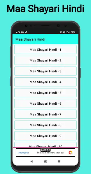 Play Maa Shayari Hindi  and enjoy Maa Shayari Hindi with UptoPlay