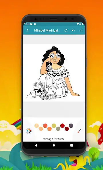 Play Madrigal Coloring For Encanto  and enjoy Madrigal Coloring For Encanto with UptoPlay