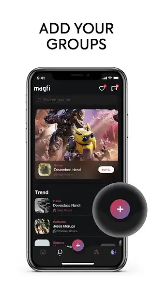 Play Magfi: WhatsApp  Telegram Groups as an online game Magfi: WhatsApp  Telegram Groups with UptoPlay